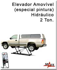 Elevador especial para serviços de pintura Hidráulico